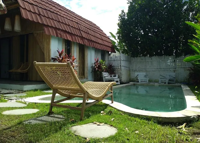 Obsidian Gym Retreat Rustic 2br With Pool * Canggu